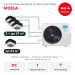 Кассетная мульти сплит-система Midea на 4 комнаты M5OA2-42FRN8G1/MMCA4U-09HRFNX-Q(GA)x3/MMCA4U-18HRFNX-Q(GA)