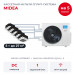 Кассетная мульти сплит-система Midea на 5 комнат M5OA2-42FRN8G1/MMCA4U-09HRFNX-Q(GA)x5