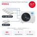 Кассетная мульти сплит-система Midea на 5 комнат M5OA2-42FRN8G1/MMCBU1-12FRN8G1x4/MMCBU1-18FRN8G1