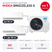 Мульти сплит-система Midea Breezeless E на 3 комнаты M5OA2-42FRN8G1/MMFE-09N8D6-I/MMFE-12N8D6-Ix2