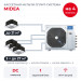 Кассетная мульти сплит-система Midea на 4 комнаты M5OE-42HFN8-Q1/MCA3I-07NXD0/MCA3I-09NXD0x3