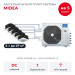 Кассетная мульти сплит-система Midea на 5 комнат M5OE-42HFN8-Q1/MCA3I-09NXD0x5