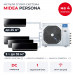 Мульти сплит-система Midea Persona на 4 комнаты M5OE-42HFN8-Q1/MMAG4-09N8D0-I/MMAG4-12N8D0-Ix3