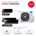 Мульти сплит-система Midea Persona на 3 комнаты M5OE-42HFN8-Q1/MMAG4-09N8D0-I/MMAG4-18N8D0-Ix2