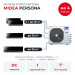 Мульти сплит-система Midea Persona на 4 комнаты M5OE-42HFN8-Q1/MMAG4-09N8D0-Ix2/MMAG4-12N8D0-I/MMAG4-18N8D0-I