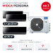 Мульти сплит-система Midea Persona на 3 комнаты M5OE-42HFN8-Q1/MMAG4-09N8D0-Ix2/MMAG4-12N8D0-I