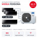 Мульти сплит-система Midea Persona на 4 комнаты M5OE-42HFN8-Q1/MMAG4-09N8D0-Ix3/MMAG4-18N8D0-I