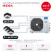 Кассетная мульти сплит-система Midea на 4 комнаты M5OE-42HFN8-Q1/MMCA4U-07HRFNX-Q(GA)/MMCA4U-09HRFNX-Q(GA)x3