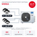 Кассетная мульти сплит-система Midea на 5 комнат M5OE-42HFN8-Q1/MMCA4U-07HRFNX-Q(GA)x2/MMCA4U-09HRFNX-Q(GA)x3