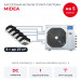 Кассетная мульти сплит-система Midea на 5 комнат M5OE-42HFN8-Q1/MMCA4U-09HRFNX-Q(GA)x5