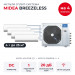 Мульти сплит-система Midea Breezeless на 4 комнаты M5OE-42HFN8-Q1/MSFA2-09N8D6-Ix4