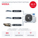 Канальная мульти сплит-система Midea на 4 комнаты M5OE-42HFN8-Q1/MTIU-07W1NXD0P/09W1NXD0P/18HW1FNXP(GA)x2