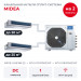 Канальная мульти сплит-система Midea на 2 комнаты M5OE-42HFN8-Q1/MTIU-07W1NXD0P/MTIU-09W1NXD0P