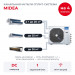 Канальная мульти сплит-система Midea на 4 комнаты M5OE-42HFN8-Q1/MTIU-07W1NXD0Px2/09W1NXD0P/12HW1FNXP(GA)
