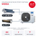 Канальная мульти сплит-система Midea на 3 комнаты M5OE-42HFN8-Q1/MTIU-09W1NXD0Px2/MTIU-12HW1FNXP(GA)