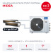 Канальная мульти сплит-система Midea на 2 комнаты M5OE-42HFN8-Q1/MTIU-18HW1FNXP(GA)x2