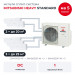 Мульти сплит-система Mitsubishi Heavy STANDARD на 5 комнат SCM100ZS-W/SKM20ZSP-Wx2/SKM25ZSP-Wx3