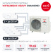 Мульти сплит-система Mitsubishi Heavy DIAMOND на 6 комнат SCM125ZM-S/SRK20ZSX-WFx2/SRK25ZSX-WFx4