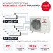 Мульти сплит-система Mitsubishi Heavy DIAMOND на 6 комнат SCM125ZM-S/SRK25ZSX-WFBx2/SRK35ZSX-WFBx4