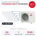 Мульти сплит-система Mitsubishi Heavy STANDARD на 4 комнаты SCM80ZS-W/SKM20ZSP-Wx4