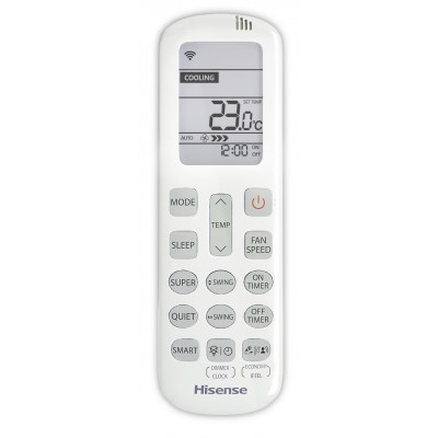 Hisense AS-13UW4RVETS00 LUX Design SUPER Inverter Wi-Fi