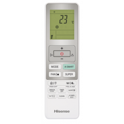 Hisense AS-13UW4RXVQH02(B) VISION PRO 2.0 CARBON SUPERIOR DC Inverter Inverter Wi-Fi