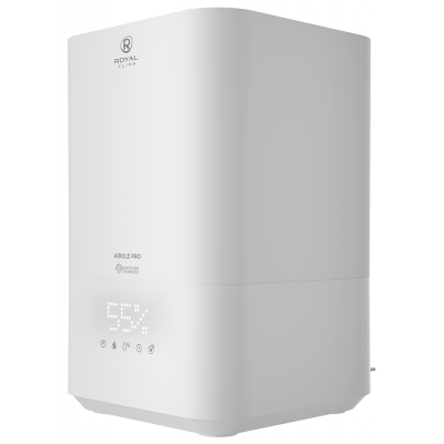 Купить Увлажнитель воздуха ROYAL CLIMA RUH-ARP400/5.0E-WT AIROLE Pro, белый/прозрачный по низкой цене с официальной гарантией Увлажнитель воздуха ROYAL CLIMA RUH-ARP400/5.0E-WT AIROLE Pro, белый/прозрачный