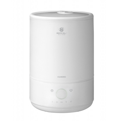 Купить Увлажнитель воздуха ROYAL CLIMA RUH-CD300/4.0E-WT CILINDRO, белый по низкой цене с официальной гарантией Увлажнитель воздуха ROYAL CLIMA RUH-CD300/4.0E-WT CILINDRO, белый