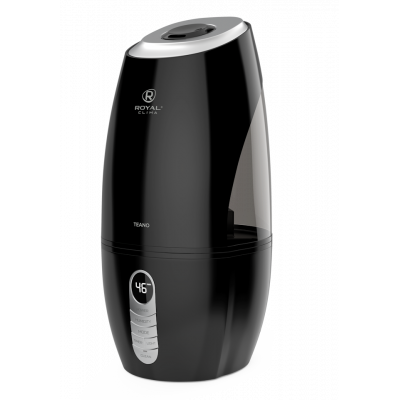 Купить Увлажнитель воздуха ROYAL CLIMA RUH-T300/5.7E-BL TEANO, чёрный по низкой цене с официальной гарантией Увлажнитель воздуха ROYAL CLIMA RUH-T300/5.7E-BL TEANO, чёрный