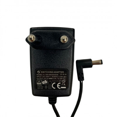 VENTA Блок питания 24 В 0,5 А для LW15/25/45 и Comfort Plus, Черный